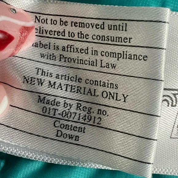 PATAGONIA Hyvent Women Down Sweater Vest Size Small Grey/Turquoise style 84628 - Picture 9 of 11